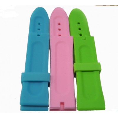 Factory customized fashionable OEM silicone watchband kid straps